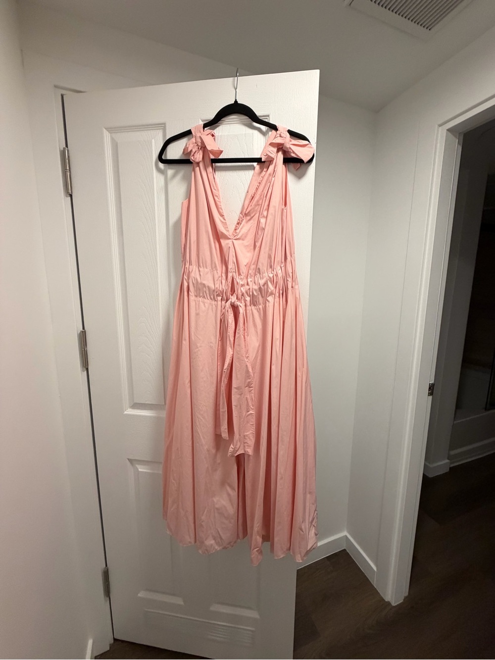 Maison Rabih Kayrouz Blush Pink Maxi Dress